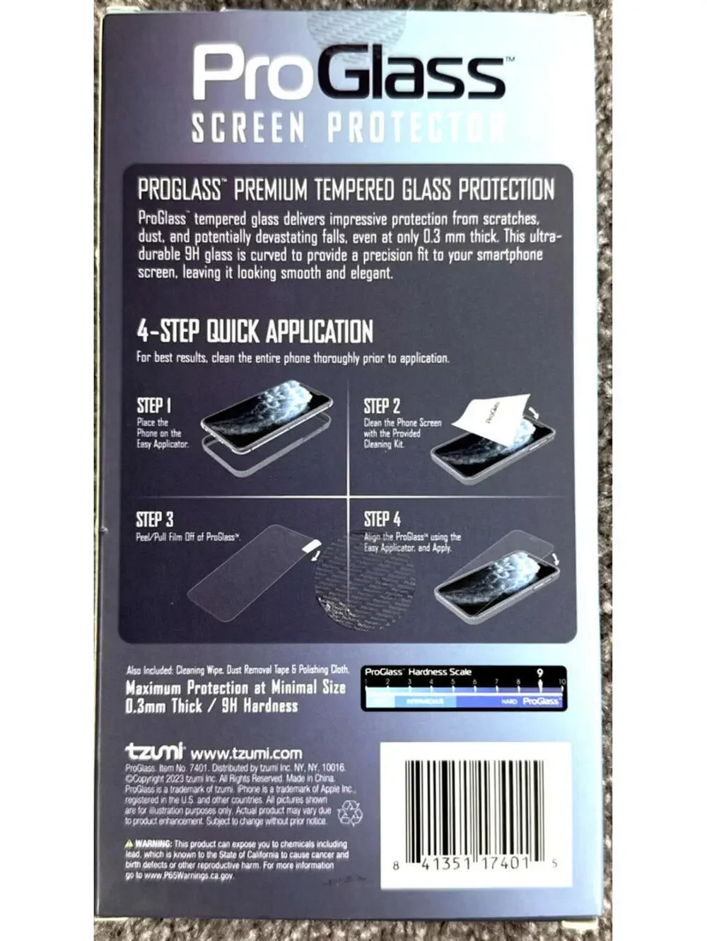 ProGlass Tempered Glass Premium Screen Protector For Apple iPhone 11 Pro Max New
